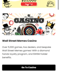 Wall Street Memes Casino Review Image 4