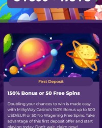 MilkyWay Casino Review Image 4